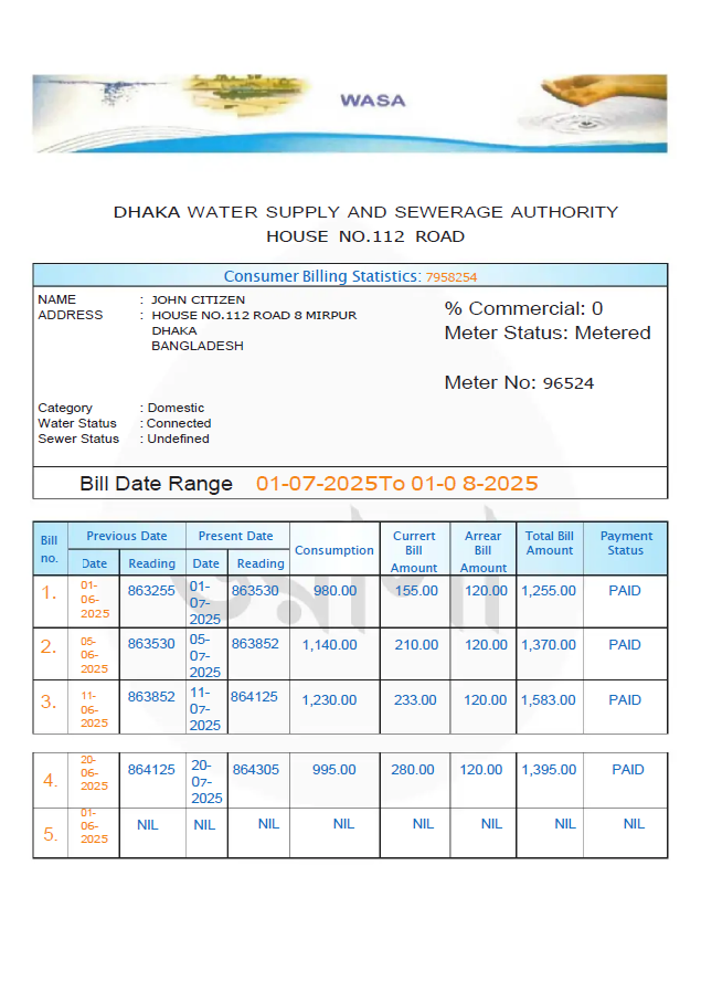  Minol USA business utility bill 